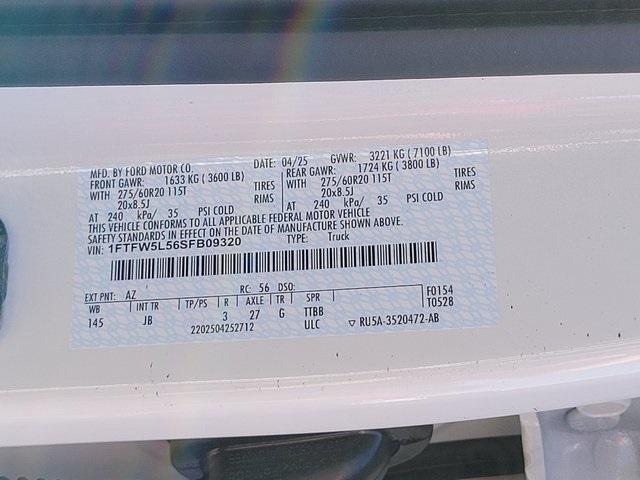 new 2025 Ford F-150 car, priced at $63,573