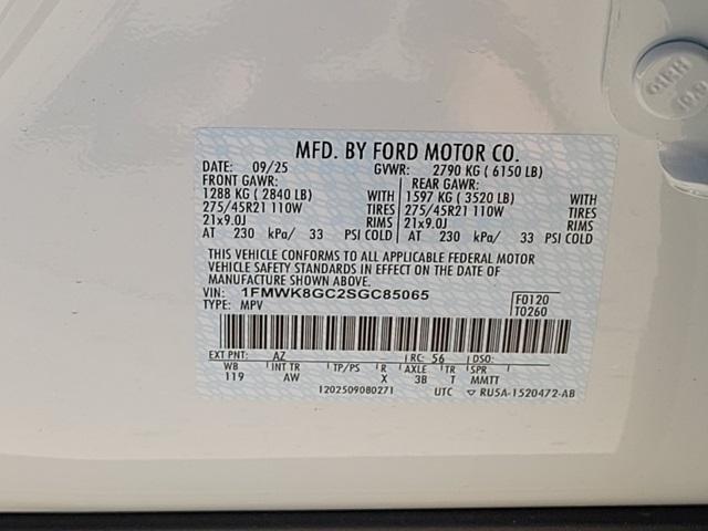 new 2025 Ford Explorer car, priced at $59,109