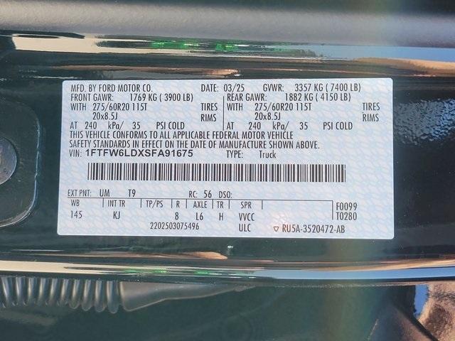new 2025 Ford F-150 car, priced at $70,966
