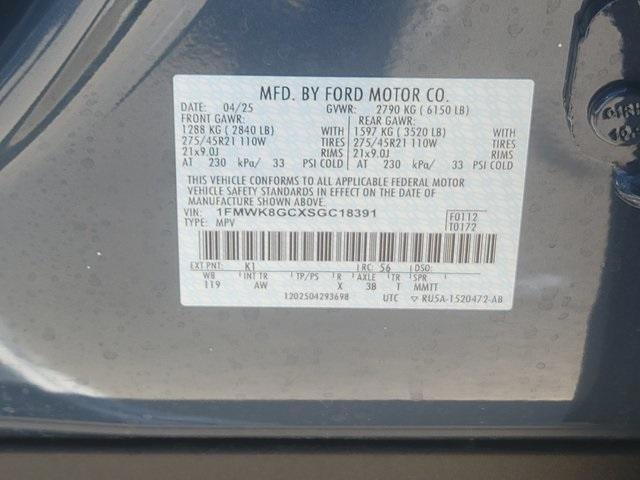 new 2025 Ford Explorer car, priced at $66,269