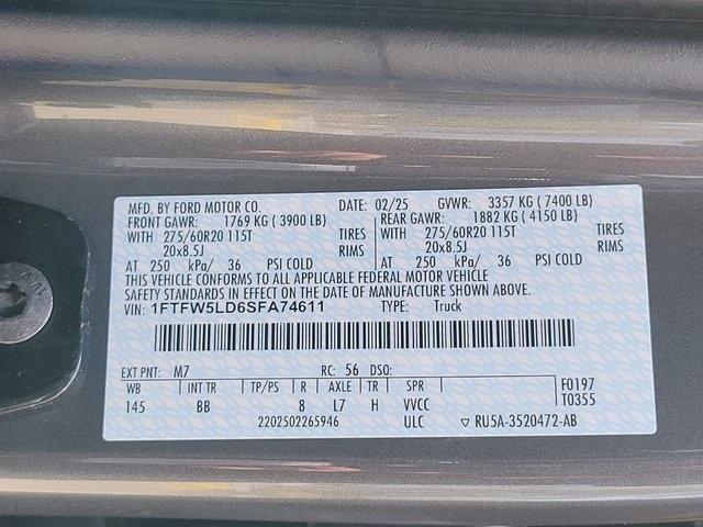 new 2025 Ford F-150 car, priced at $68,267