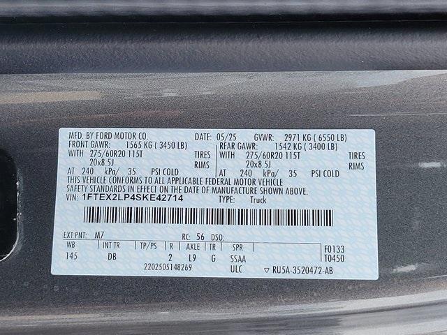 new 2025 Ford F-150 car, priced at $46,870