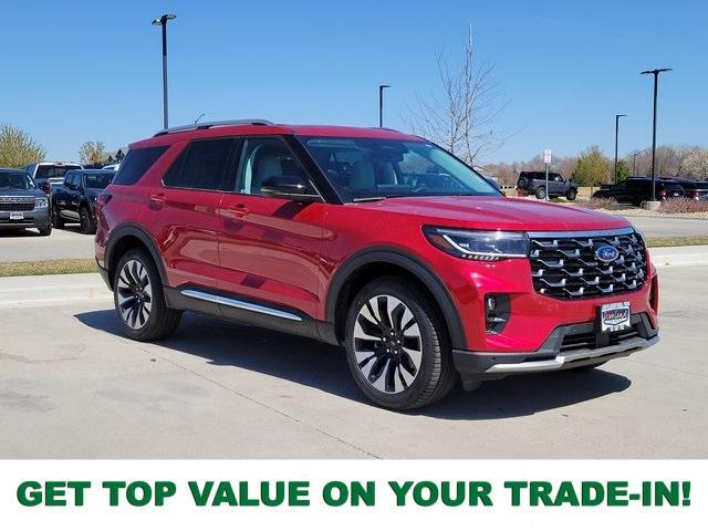 new 2025 Ford Explorer car, priced at $55,136
