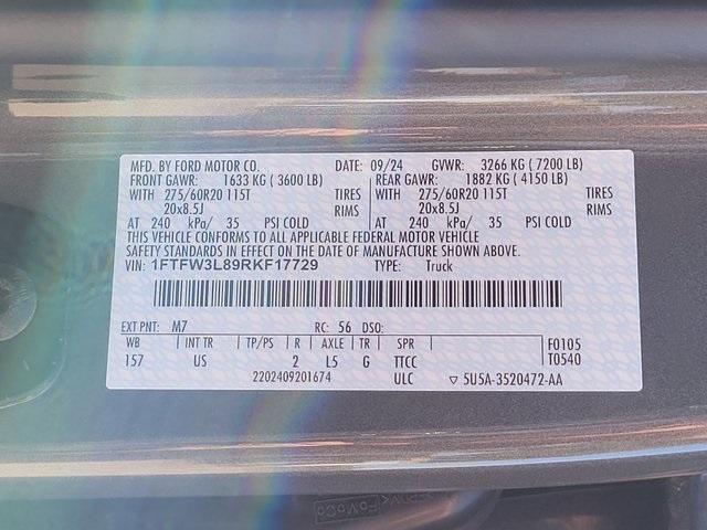 new 2024 Ford F-150 car, priced at $62,664