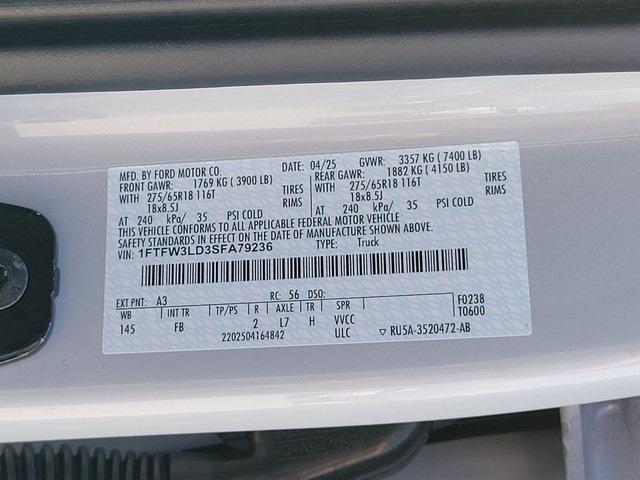 new 2025 Ford F-150 car, priced at $58,864