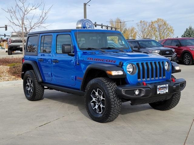 used 2021 Jeep Wrangler Unlimited car, priced at $36,577