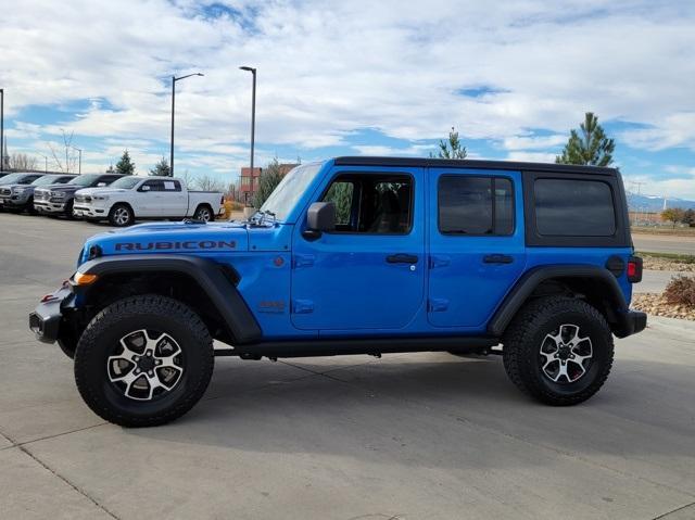 used 2021 Jeep Wrangler Unlimited car, priced at $39,678