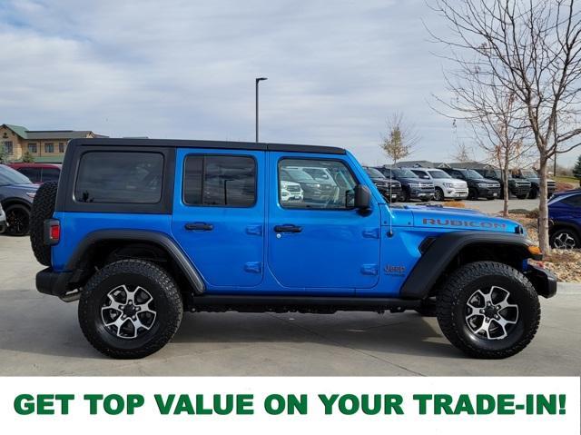 used 2021 Jeep Wrangler Unlimited car, priced at $36,577