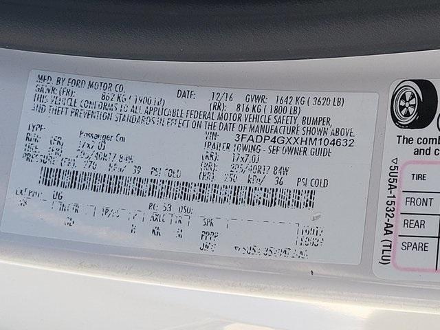 used 2017 Ford Fiesta car, priced at $12,615