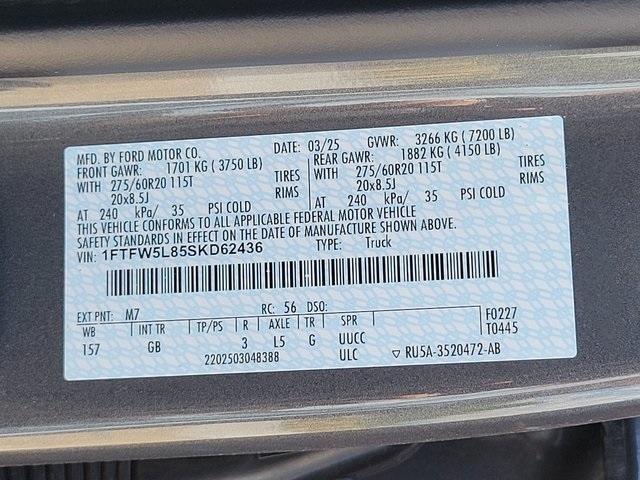 new 2025 Ford F-150 car, priced at $65,919