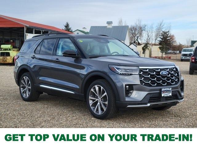 new 2025 Ford Explorer car, priced at $61,156