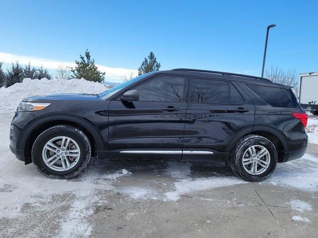 used 2022 Ford Explorer car, priced at $31,252