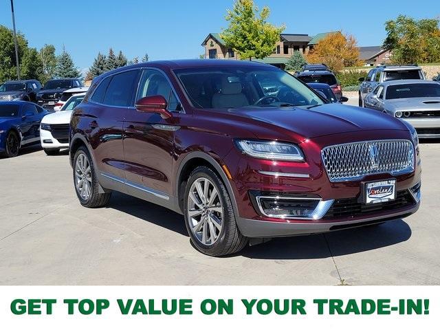used 2019 Lincoln Nautilus car, priced at $23,007