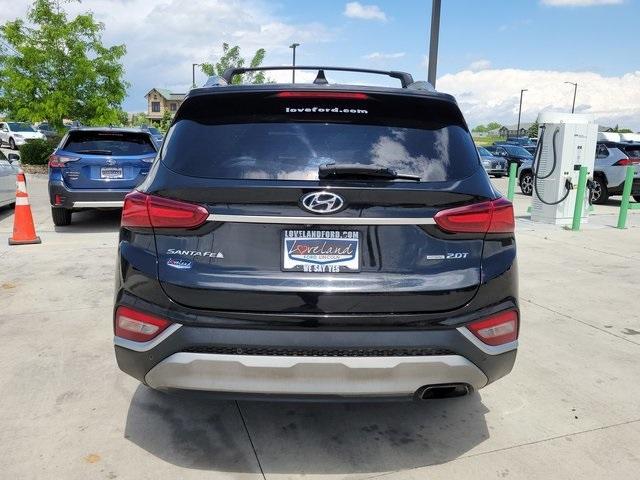 used 2020 Hyundai Santa Fe car, priced at $21,195