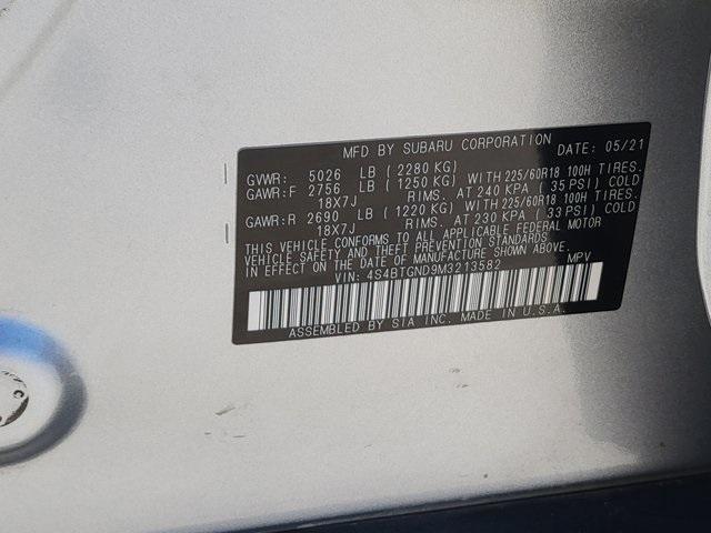 used 2021 Subaru Outback car, priced at $28,950