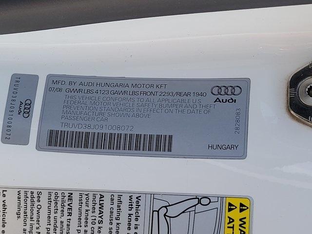 used 2009 Audi TT car, priced at $14,900