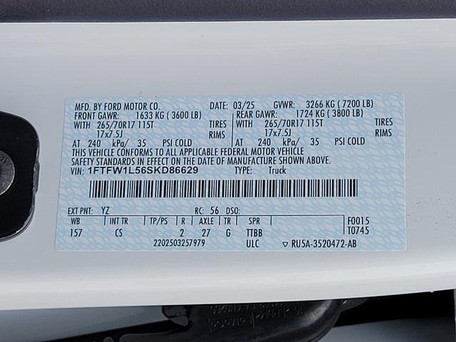 new 2025 Ford F-150 car, priced at $48,870