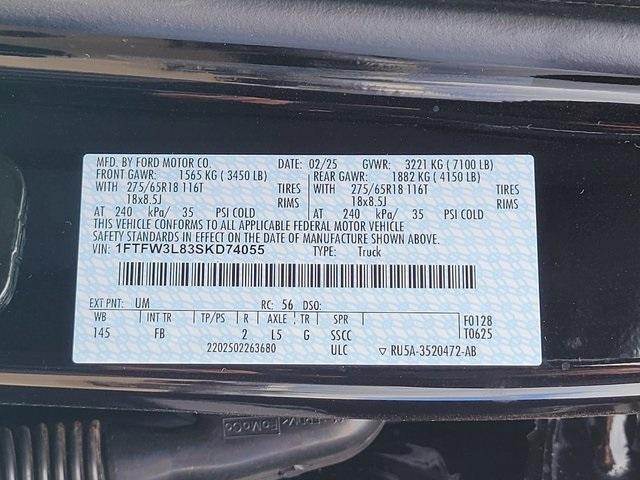 new 2025 Ford F-150 car, priced at $57,728