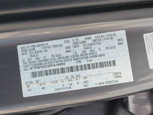 used 2023 Ford F-150 car, priced at $54,987