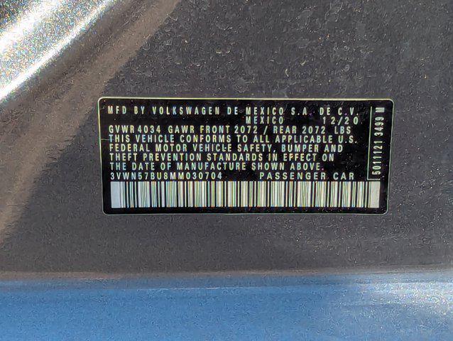 used 2021 Volkswagen Jetta car, priced at $14,491