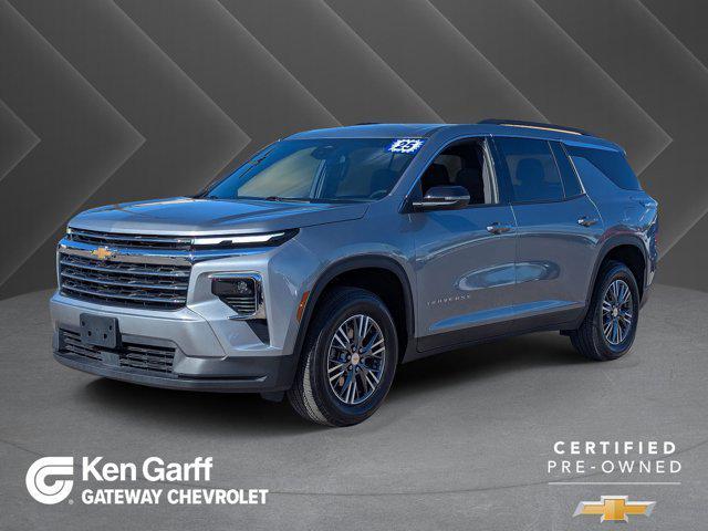 used 2025 Chevrolet Traverse car, priced at $35,981