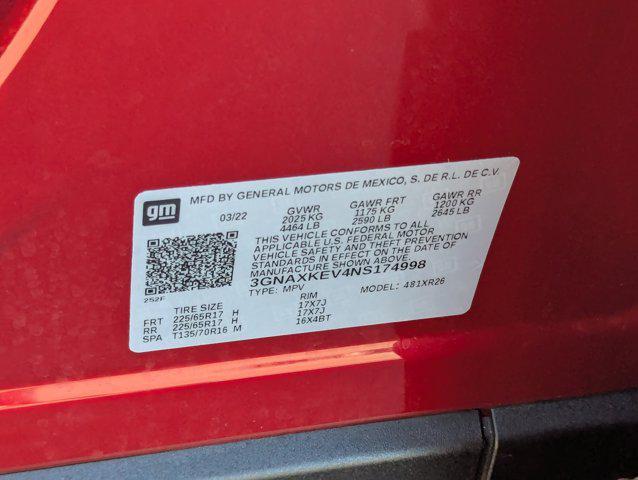 used 2022 Chevrolet Equinox car, priced at $21,491