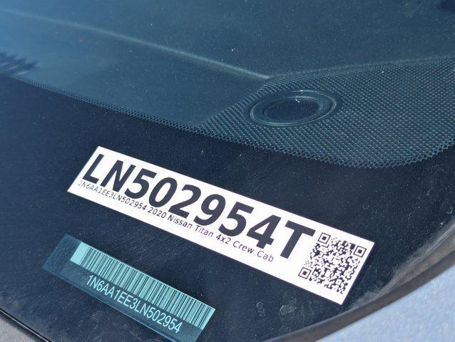 used 2020 Nissan Titan car, priced at $19,491