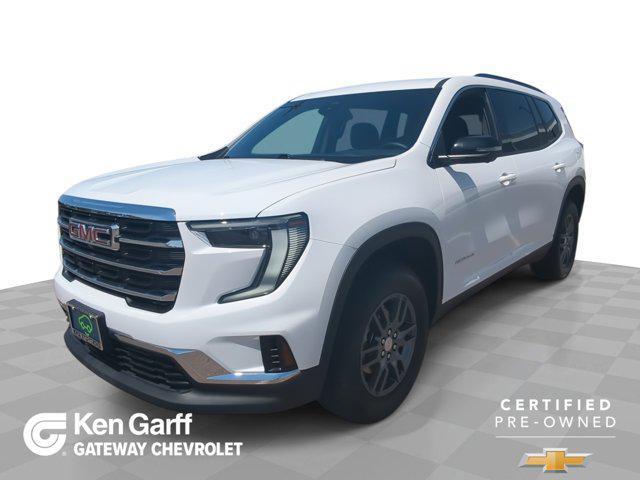 used 2025 GMC Acadia car, priced at $33,995