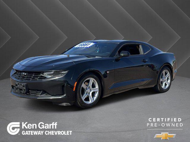 used 2019 Chevrolet Camaro car, priced at $17,482