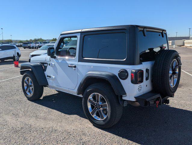 used 2022 Jeep Wrangler car, priced at $21,481