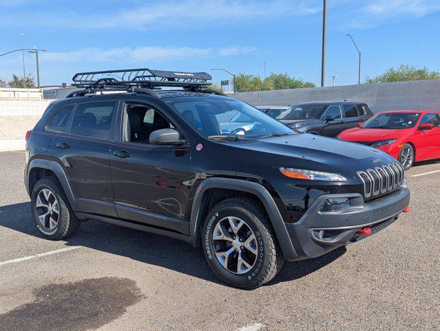 used 2017 Jeep Cherokee car, priced at $13,481
