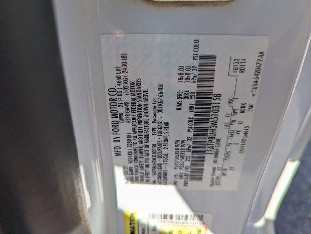 used 2021 Ford Mustang car, priced at $22,491