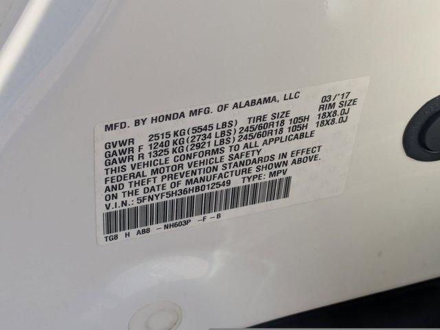 used 2017 Honda Pilot car, priced at $16,981