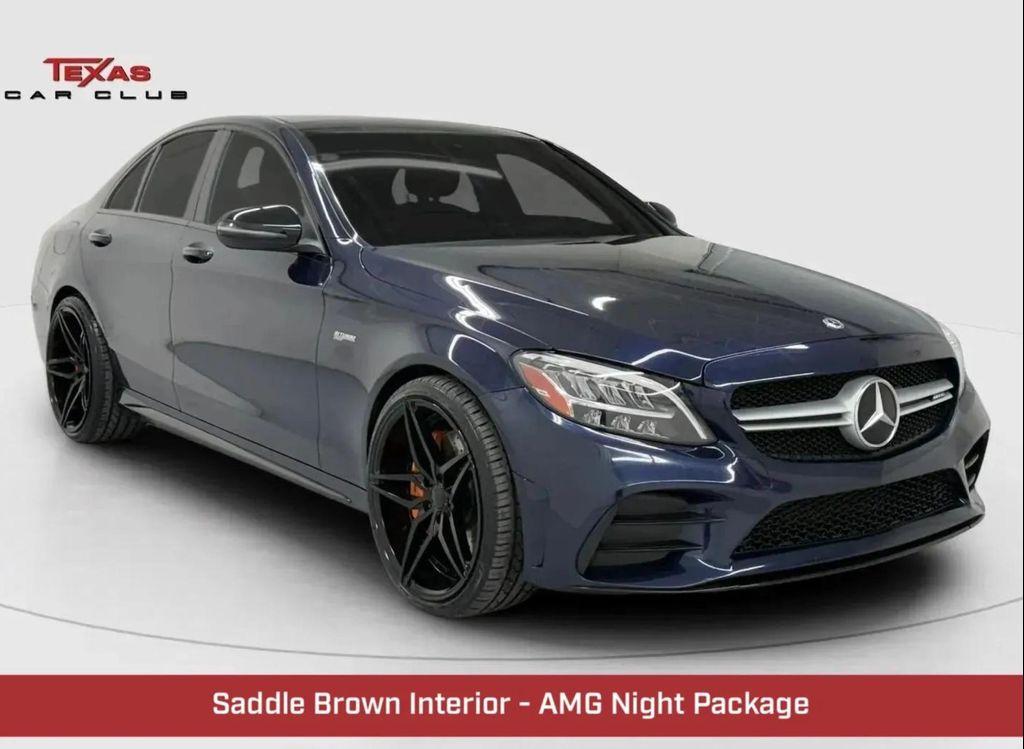 used 2020 Mercedes-Benz AMG C 43 car, priced at $35,995