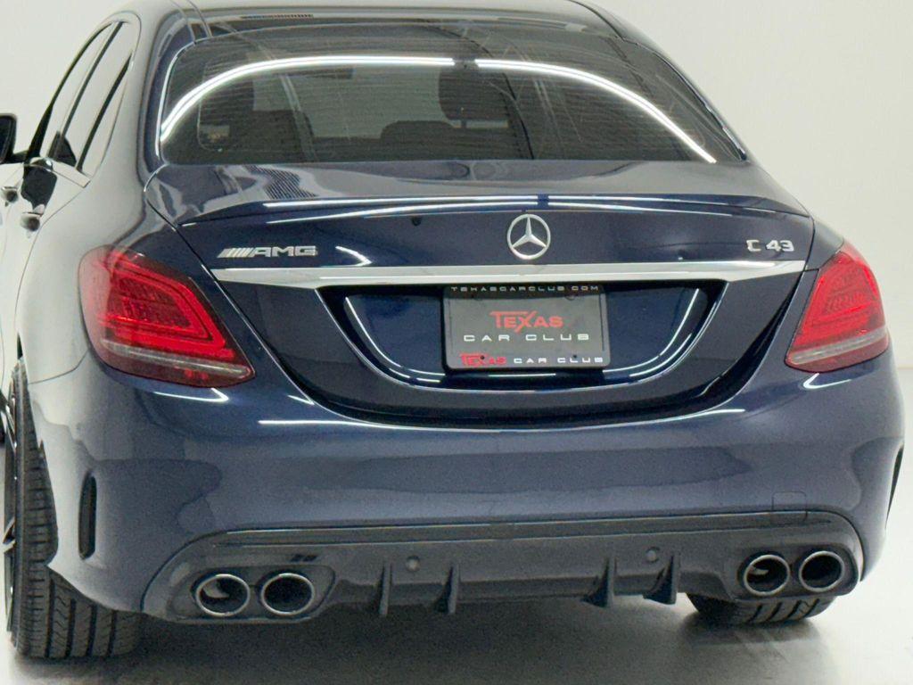 used 2020 Mercedes-Benz AMG C 43 car, priced at $35,995