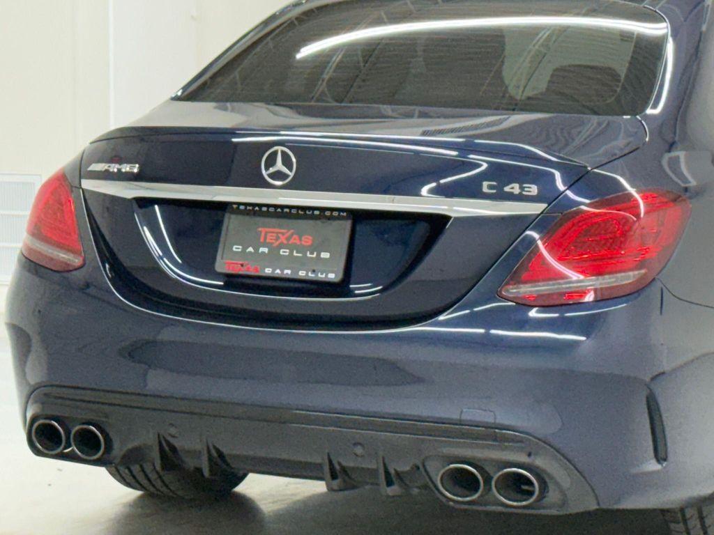 used 2020 Mercedes-Benz AMG C 43 car, priced at $35,995