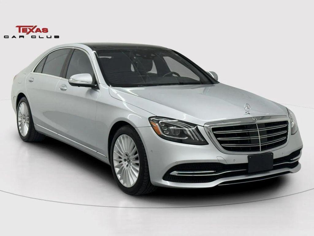 used 2018 Mercedes-Benz S-Class car, priced at $41,495