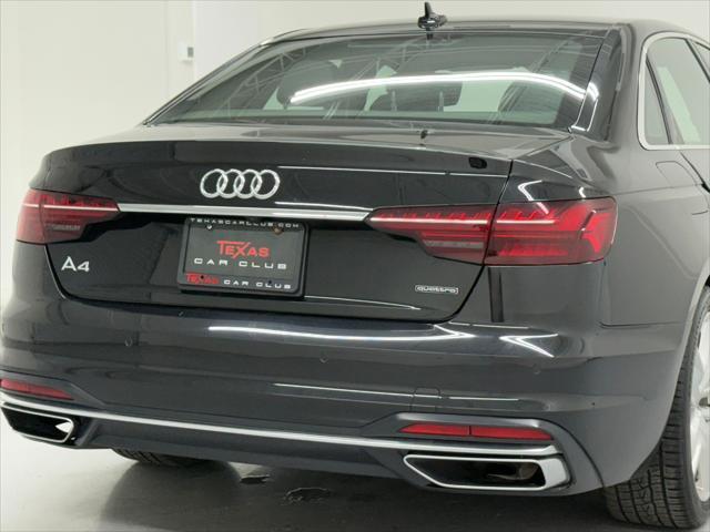used 2022 Audi A4 car, priced at $30,495