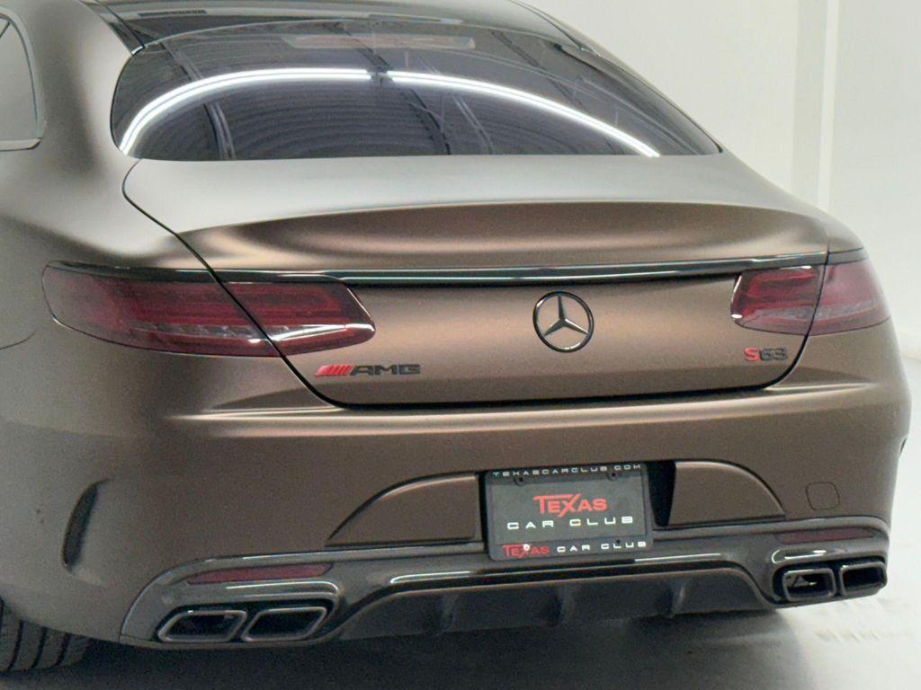 used 2017 Mercedes-Benz AMG S 63 car, priced at $67,995