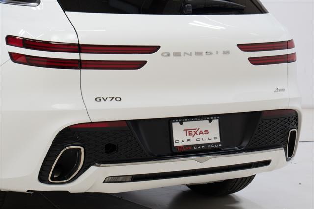 used 2025 Genesis GV70 car, priced at $44,395