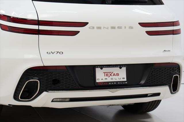 used 2025 Genesis GV70 car, priced at $44,395