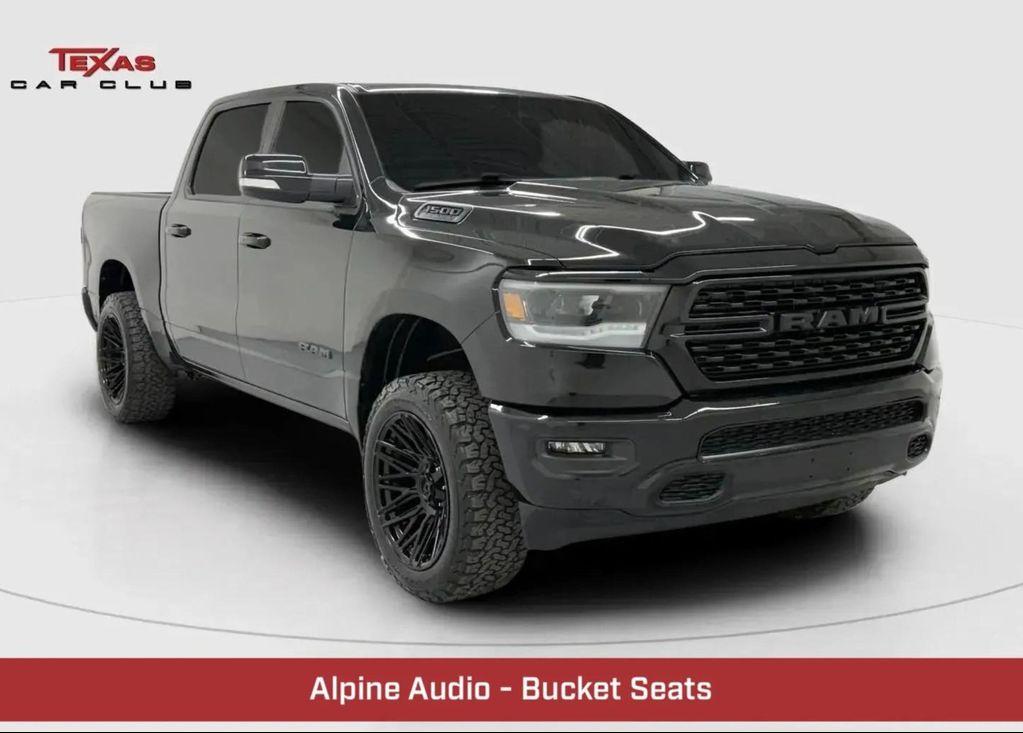 used 2022 Ram 1500 car, priced at $38,495