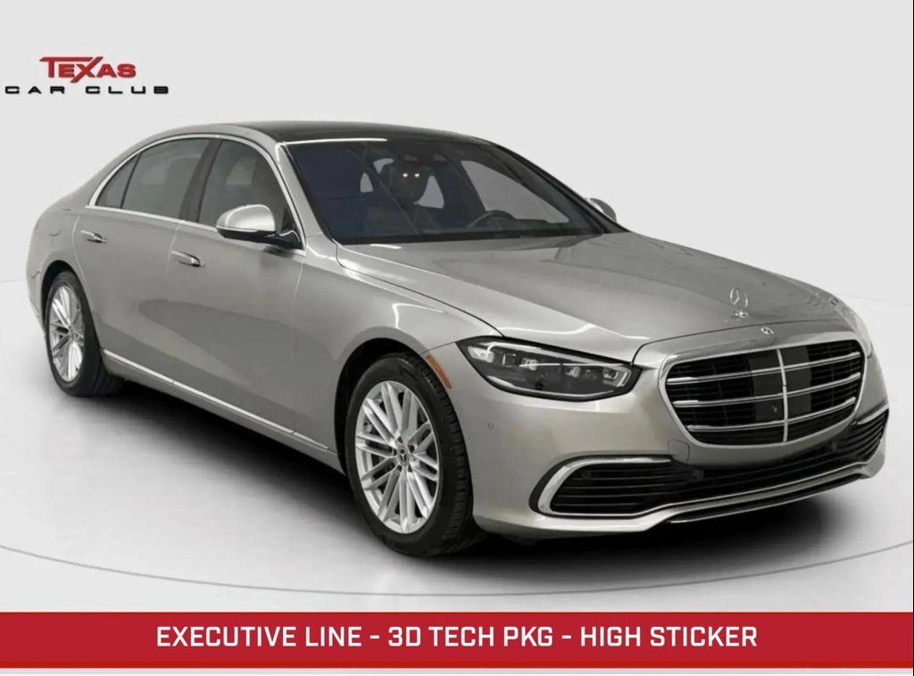 used 2021 Mercedes-Benz S-Class car, priced at $64,495