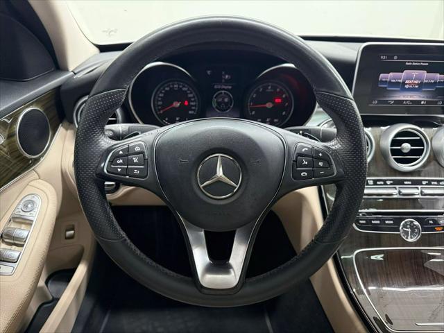 used 2015 Mercedes-Benz C-Class car, priced at $15,995