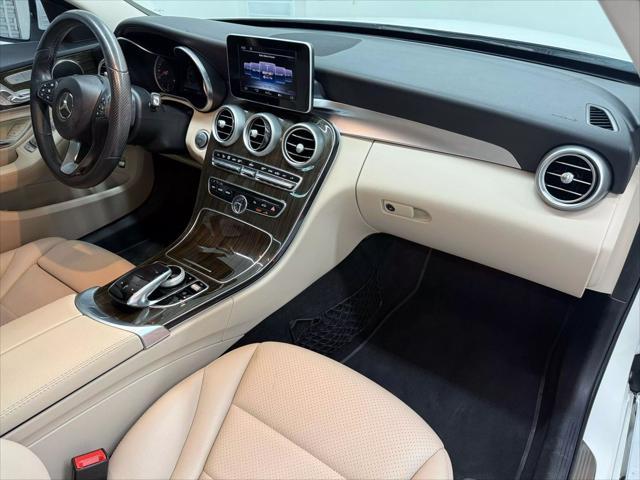 used 2015 Mercedes-Benz C-Class car, priced at $15,995