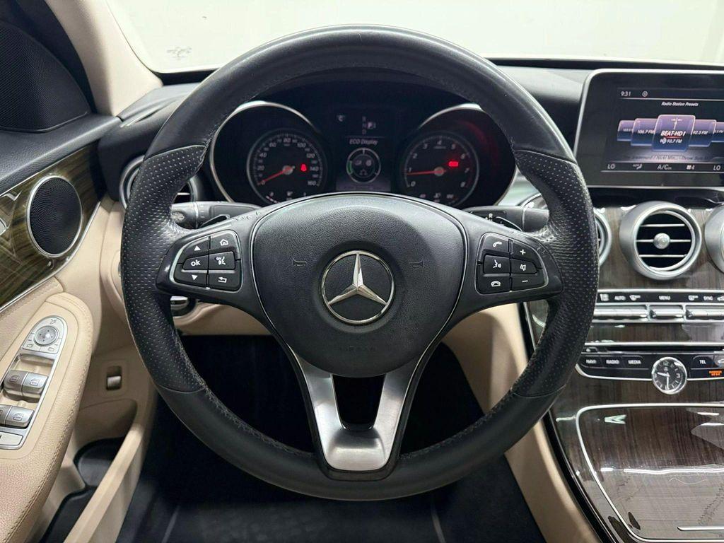 used 2015 Mercedes-Benz C-Class car, priced at $15,995