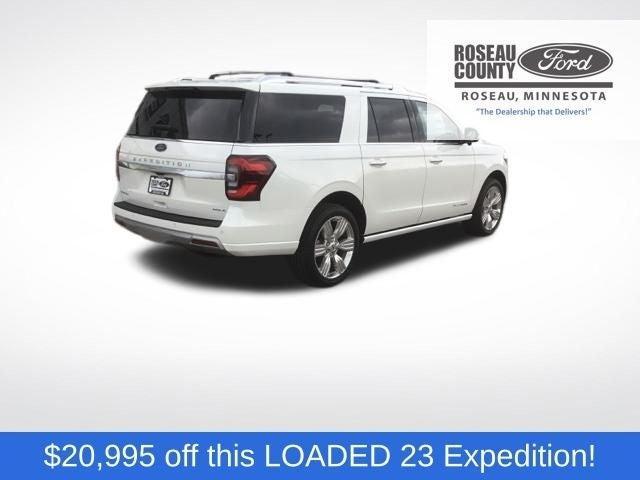 new 2023 Ford Expedition Max car, priced at $74,125