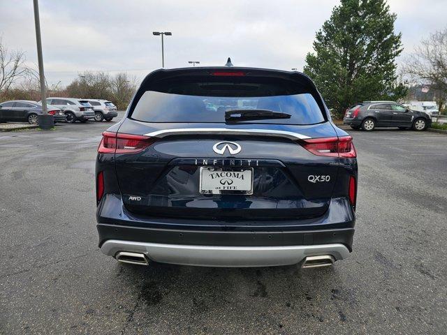 new 2024 INFINITI QX50 car, priced at $44,350