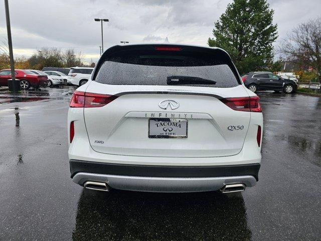 new 2025 INFINITI QX50 car, priced at $48,570