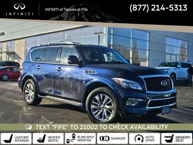 used 2016 INFINITI QX80 car, priced at $21,875